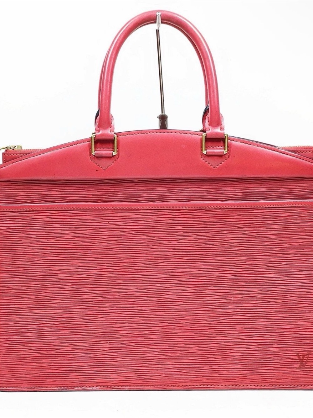 Louis Vuitton Pink Textured Epi Leather Top-Handle Tote